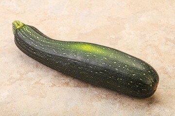 Tasty young organic natural zucchini