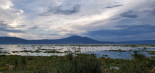 Lake and Mountain