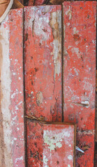rusty metal texture. old red brick wall. red boards. Wooden background. Old doors. fencefloorframegrungegrungyhardwoodindustriallumbermaterialnaturalnatureoldorangeoutdoorpaintpanelpatternpineplankred