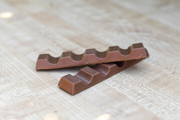 pequeña barra de chocolate