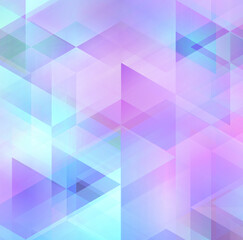 Obraz premium Abstract Soft Purple -Blue Geometric Background