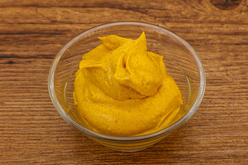 Asian Curry sauce in the bowl