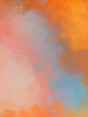 Obraz premium Brushed Painted Abstract Background. Brush stroked painting. Strokes of paint. 2D Illustration.