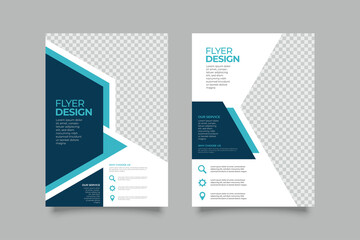 Creative and Clean abstract Business vector template for Brochure design, cover modern layout, poster, flyer in A4 for using personal or marketing purposes