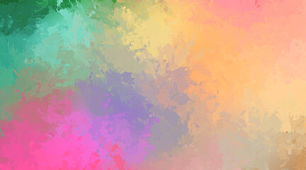 Brushed Painted Abstract Background. Brush stroked painting. Strokes of paint. 2D Illustration.
