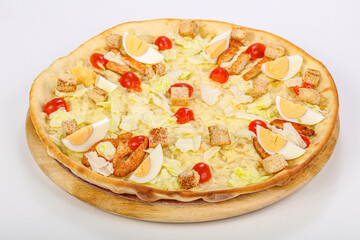 Italian Pizza Caesar with chicken
