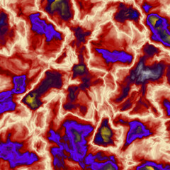 Purple violet red and blue background, bacteria texture, virus forms