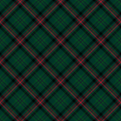 Plaid Seamless Pattern - Colorful plaid repeating pattern design