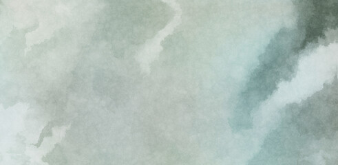 Watercolor painted background. Abstract Illustration wallpaper. Brush stroked painting. 2D Illustration.