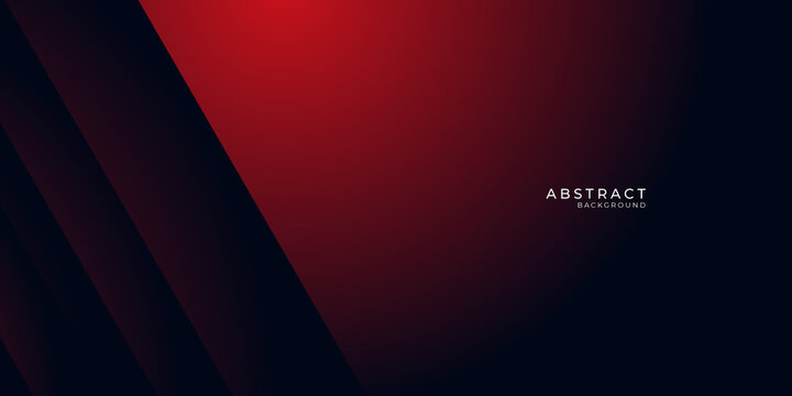 Abstract black grey metallic overlap red light hexagon mesh design modern luxury futuristic technology background vector illustration. 