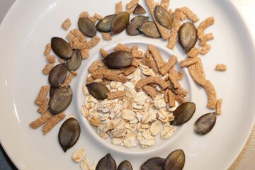 colorful tasty healthy diet snack appetizer