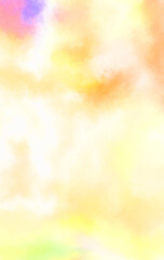 Watercolor painted background. Abstract Illustration wallpaper. Brush stroked painting. 2D Illustration.