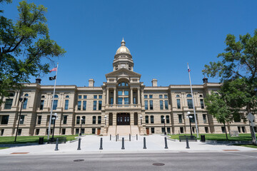 Exterior of the Wyoming State Capitol