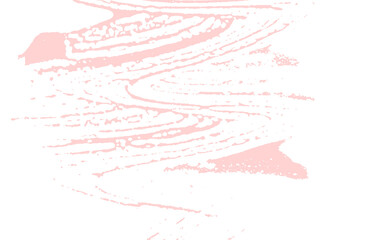 Grunge texture. Distress pink rough trace. Fancy b