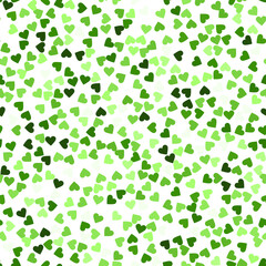 Glitter seamless texture. Actual green particles. 