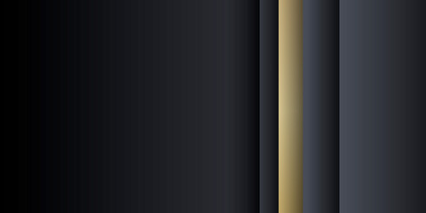 Modern dark gold black grey abstract presentation background. Vector illustration design for presentation, banner, cover, web, flyer, card, poster, wallpaper, texture, slide, magazine