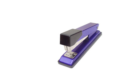 Office stapler isolated on white with copy space