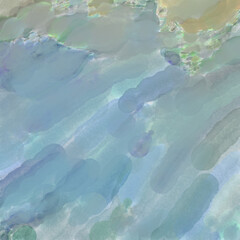 Handmade surreal abstract pattern watercolor. Modern artistic painting. 2d illustration. Texture backdrop painting mix. Creative wall art. Contemporary art.