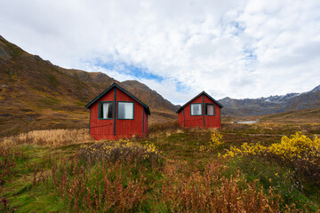 house in the mountains