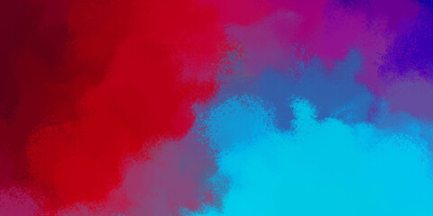 Painted artistic creation. Brushed vibrant wallpaper. Unique and creative illustration. Abstract background of colorful brush strokes.