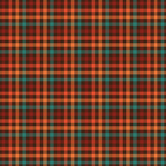 Plaid Seamless Pattern - Colorful plaid repeating pattern design
