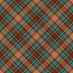 Plaid Seamless Pattern - Colorful plaid repeating pattern design - 391608754