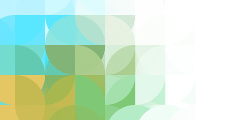 Layers of circular shapes creating a colorful and vibrant design. Digital illustration of circles layout. Futuristic design template.