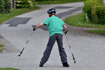 Anonymer Inlineskater