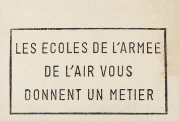 post letter mail brief stempel cancel frankiert gestempelt vintage retro alt old frankreich france...