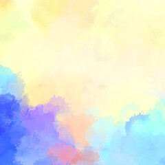 Wall art. Unique and creative illustration. Brush stroked painting. Abstract background of colorful brush strokes. Brushed vibrant wallpaper. Painted artistic creation.