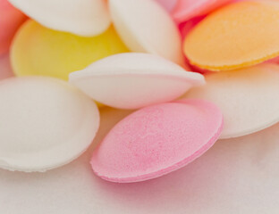 Assorted Coloured Sherbet 'Flying Saucers'