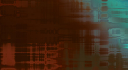 Obraz premium Abstract background. Geometrical elements on aged grunge texture. Graphic illustration with different color patterns.