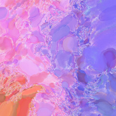 Handmade surreal abstract pattern watercolor. Modern artistic painting. 2d illustration. Texture backdrop painting mix. Creative wall art. Contemporary art.