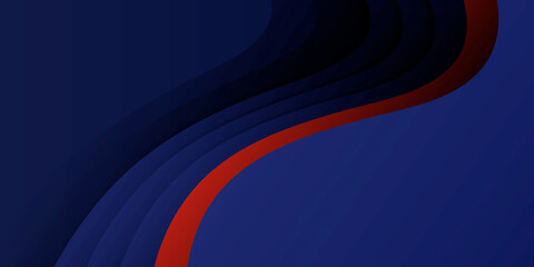 Blue red abstract 3D background