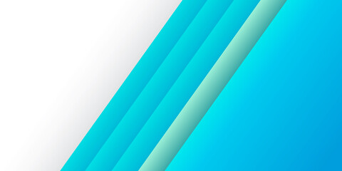 Blue green white abstract business presentation background. Vector illustration design for presentation, banner, cover, web, flyer, card, poster, wallpaper, texture, slide, magazine