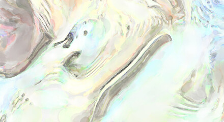 Modern art painting. Artistic watercolored backdrop material. Unique watercolor random pattern. Creative abstraction. Digital texture wallpaper. 2d illustration.