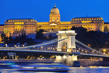 Obraz premium Royal Palace in Budapest (Buda Castle Palace).