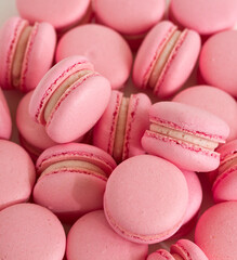 Fototapeta premium pastries macarons. Dessert. French cuisine. Selective focus.