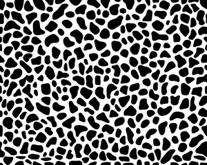Seamless pattern of skin of leopard, illustration	