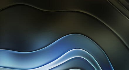 Abstract pattern glossy color background. Vibrant colorful wavy texture wall. Creative and beautiful wallpaper.