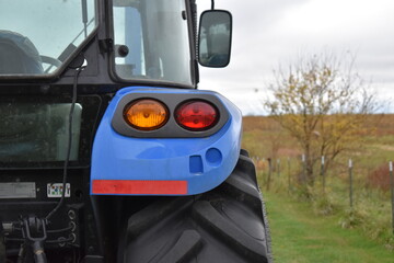 Tractor Tire and Brake Light