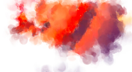 Crazy watercolor random pattern. Creative abstraction. Modern art painting. 2d illustration. Digital texture wallpaper. Artistic watercolored backdrop material.