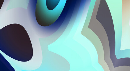 Abstract background with fluid colorful gradient. 2D illustration of modern urban graphic. Graffiti design inspired wallpaper.