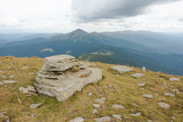 Peak of Mount Petros, Ukrainian Carpathians - 391626737