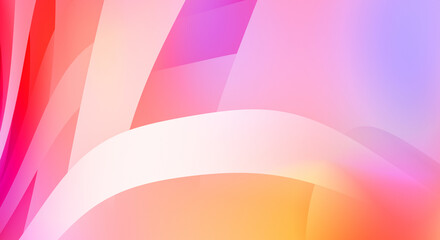 Abstract background with colorful gradient. Vibrant graphic wallpaper with stripes design. Fluid 2D illustration of modern movement.