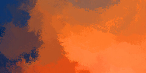 Abstract background of colorful brush strokes. Brushed vibrant wallpaper. Painted artistic creation. Unique and creative illustration.