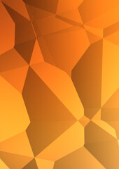 Polygonal background. Colorful wallpaper with geometric design. Digital 3d illustration.