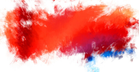 Brushed Painted Abstract Background. Brush stroked painting. Artistic vibrant and colorful wallpaper.