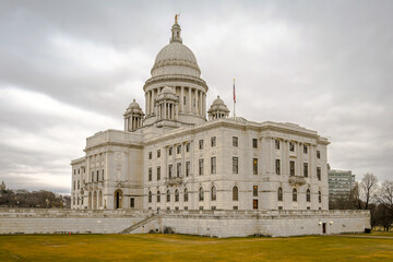Obraz premium The State House of Rhode Island in Providence