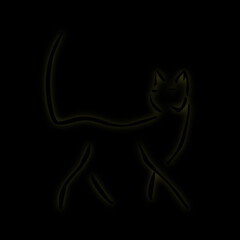 cat neon